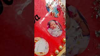 1st birthday Resin gift Baby Photos With Wordings 7550165275 resinphotoframe resin [upl. by Tobiah593]