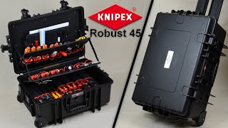 Knipex Werkzeugkoffer quotRobust 45quot und Werkzeuge  Review  Vorstellung [upl. by Gleich402]