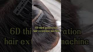 6D third generation hair extension machine [upl. by Teerprah]