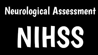 NIH Stroke Scale  Neurological Assessment [upl. by Harv]