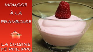 Mousse à la framboise [upl. by Atiuqrahc]