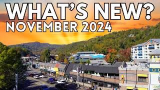 WHATS NEW In Pigeon Forge amp Gatlinburg Tennessee NOVEMBER 2024 TOUR [upl. by Ulda]