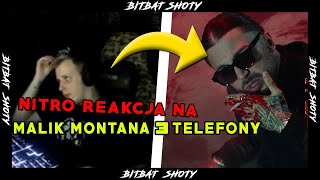 Nitro reakcja na Malik Montana  3 telefony [upl. by Llenrod71]