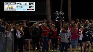 High School Football 091517 Manistee Catholic Central at Mesick  Postgame [upl. by Nimaynib]