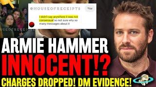 SHOCKER Armie Hammer Criminal Charges DROPPED  Texts amp DMS Prove Hes INNOCENT [upl. by Niarda265]