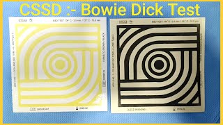 Bowie Dickie Test Autoclave  Sterilization CSSD Hospital [upl. by Rape120]