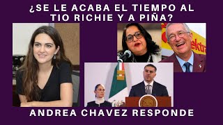 ANDREA CHAVEZ RESPONDE A GARCI SE ACERCA LA HORA DE SALINAS PLIEGO GARCIA HARFUCH VA A CULIACAN [upl. by Girand]