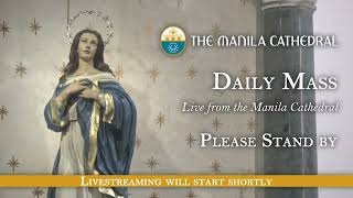 Daily Mass at the Manila Cathedral  November 20 2024 1210pm [upl. by Eedolem188]