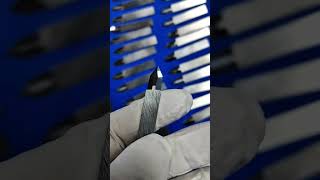 Carbide oscillating blade Tungsten steel blade Factory real shot video carbideblade zundcutter [upl. by Ahsitra]