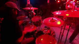 WIELDED STEEL  MARTYR  CYRUS PATEL DRUM CAM  OTTOBAR  BALTIMORE MD 7252023 [upl. by Alhan689]