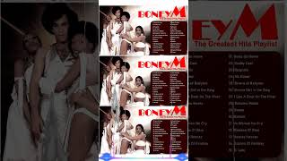 BONEY M Greatest Hits Full Album  The Best of BONEY M 2023 shorts oldsong 60ssongs [upl. by Mall]