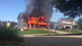 House fire 23 July 2016 [upl. by Helgeson]