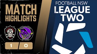 MATCH HIGHLIGHTS  CENTRAL COAST UNITED V GRANVILLE RAGE  MATCHDAY 21 [upl. by Nicholas]