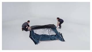 HOW TO FOLD UP QUECHUA ARPENAZ 41 FRESH amp BLACK TENT [upl. by Gennie]