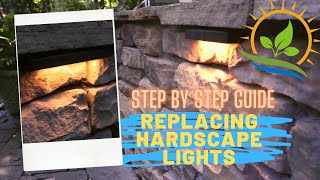 How to Replace Hardscape Lights  StepbyStep Guide [upl. by Cha]