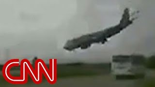 Viral video provides clues to 747 crash [upl. by Jilli821]