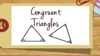 Congruent trianglesGeometry Help [upl. by Ardelia]