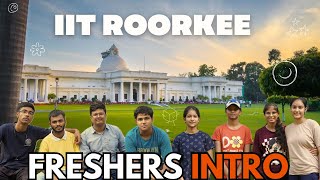 Freshers Introduction 2024  IIT Roorkee [upl. by Chilcote]