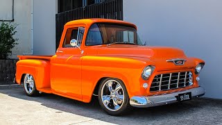 1955 Chevrolet 3100 Stepside Pickup Truck Restoration Project [upl. by Noret]