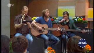 Sportfreunde Stiller  Ein Kompliment unplugged at morgenmagazin [upl. by Ellered]