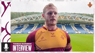 quotIve never lost on this fieldquot  Tom Burgess  First Giants interview [upl. by Efinnej]