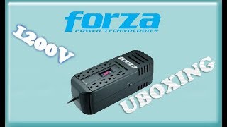 Unboxing Regulador de Voltaje Forza Fvr1211B [upl. by Acinyt]