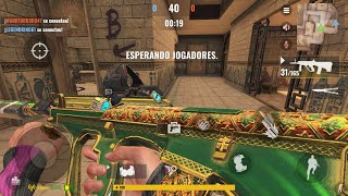 Tactical Strike 3D Online FPS  VIPERX GOLD  SKIN FOLHA DE OURO  Zula Mobile Gameplay [upl. by Derry774]