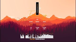 Trame  Rainmeter Skin 2019  Review [upl. by Eenttirb]