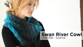 Swan River Cowl made with Scarfie [upl. by Oal]