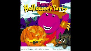 BARNEY quotBARNEYS HALLOWEEN PARTYquot  Read Aloud Storybook for kids children [upl. by Blinni]