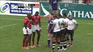 2011 Hong Kong IRB Rugby Sevens World Series Fiji VS Kenya [upl. by Schoening]