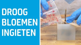 DIY Droogbloemen in epoxy gieten Zo doe je dat  Resin Art tutorial [upl. by Menard]