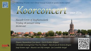 Koorconcert vanuit de Grote Kerk in Hasselt [upl. by Ayidan845]