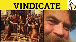 🔵 Vindication Meaning  Vindicate Examples  Vindicated Definition Vindicating Examples Vindication [upl. by Ner326]