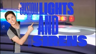 Transform Any Car into a Police Cruiser Custom Lights Sirens Cages amp Ram Bar Upgrade 🚔✨ [upl. by Alicia728]