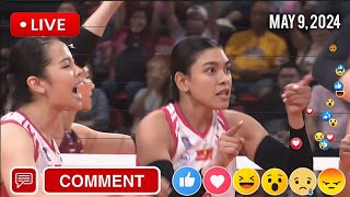 CREAMLINE VS CHOCO MUCHO 🔴LIVE FINALS  MAY 09 2024  PVL ALL FILIPINO CONFERENCE 2024 pvllive [upl. by Lemon]