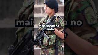 A principal submetralhadora das Forças Especiais Brasileiras shorts marinha brasil forçasarmadas [upl. by Yrag]