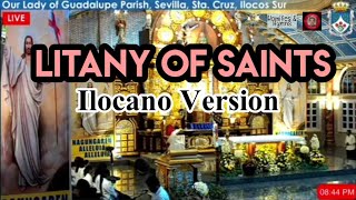 Litany of Saints Ilocano Version  Litania Dagiti Sasantos  Easter Vigil [upl. by Neehahs]