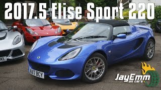 The New MY175 Lotus Elise Sport 220 Review [upl. by Keelby750]