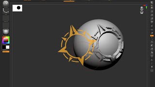 Getting Started with ZBrush Part 19  Spotlight Tool [upl. by Lazaro]