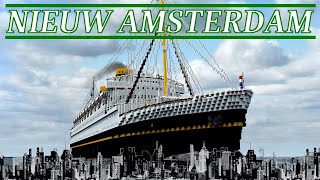 Minecraft SS Nieuw Amsterdam HollandAmericaLine  The Darling of the Dutch [upl. by Naitsirhc]