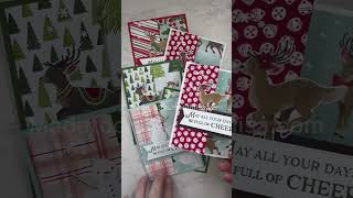 Fun Fold Christmas Card Stack [upl. by Andromede]