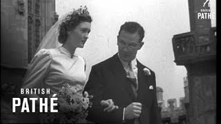 Lascelles Wedding 1949 [upl. by Eelnayr595]