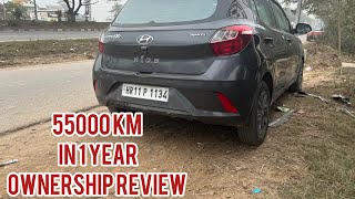 Grand i10 NIOS CNG ownership review after 55000km in 1 yearTanuj Deep [upl. by Augustin]