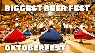 Oktoberfest the worlds biggest beer festival • 4K [upl. by Fidel462]