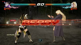 L7 6436 D Kunimitsu ryona VS Nina Willians  Tekken 7  Anakin x24  sin Grafica [upl. by Namlak]