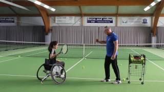 vereinslebende zu Besuch beim Rolltenis eV [upl. by Ilarrold]