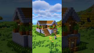 The EASIEST Minecraft Starter House [upl. by Rabelais]