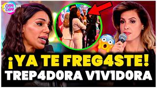 Impactante imágenes de la pelea de Milett Figueroa y Mimi Alvarado en Vivo [upl. by Ancalin66]