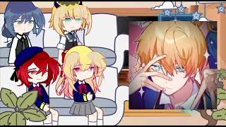 Oshi no ko react to Aquamarine Hoshino as Ayanokouji Kiyotaka  Part 1  Gacha club [upl. by Garnes217]